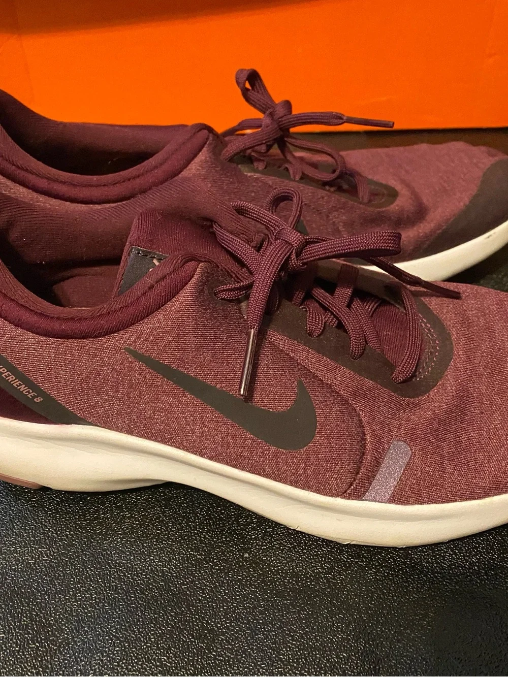 Nike Women's Burgundy Low-Top Athletic Sneakers